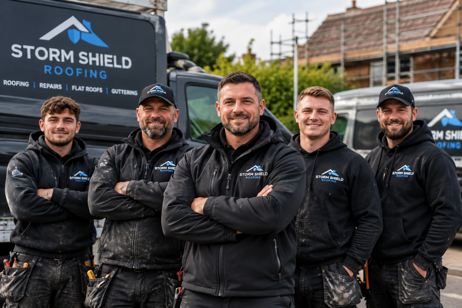 The Storm Shield Roofing team